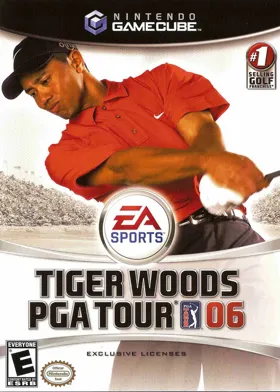 Tiger Woods PGA Tour 06 box cover front